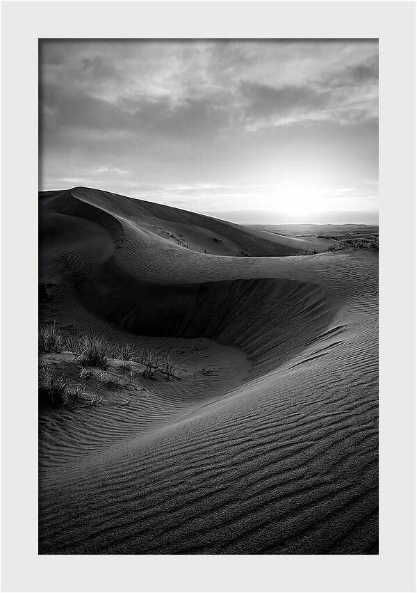 Curonian Spit Dunes At Dusk