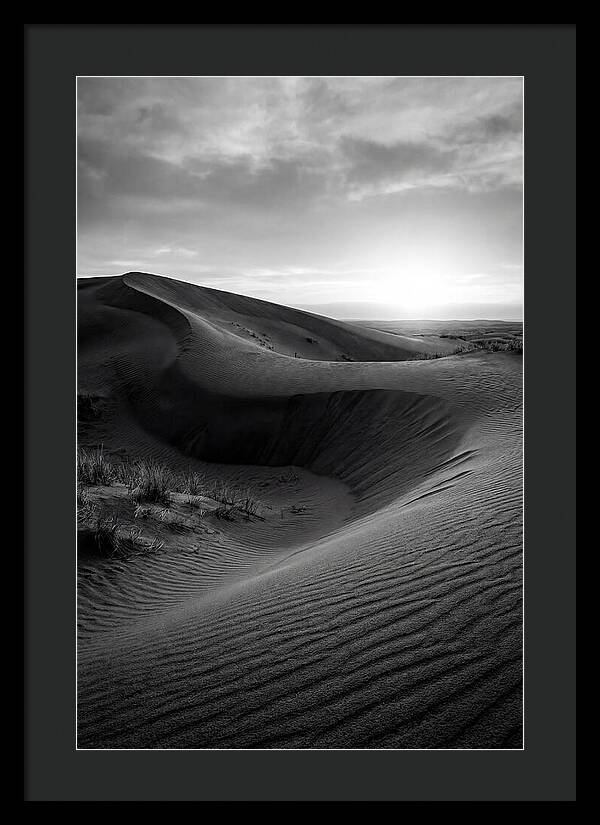 Curonian Spit Dunes At Dusk