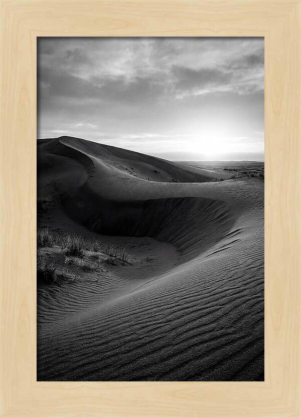 Curonian Spit Dunes At Dusk