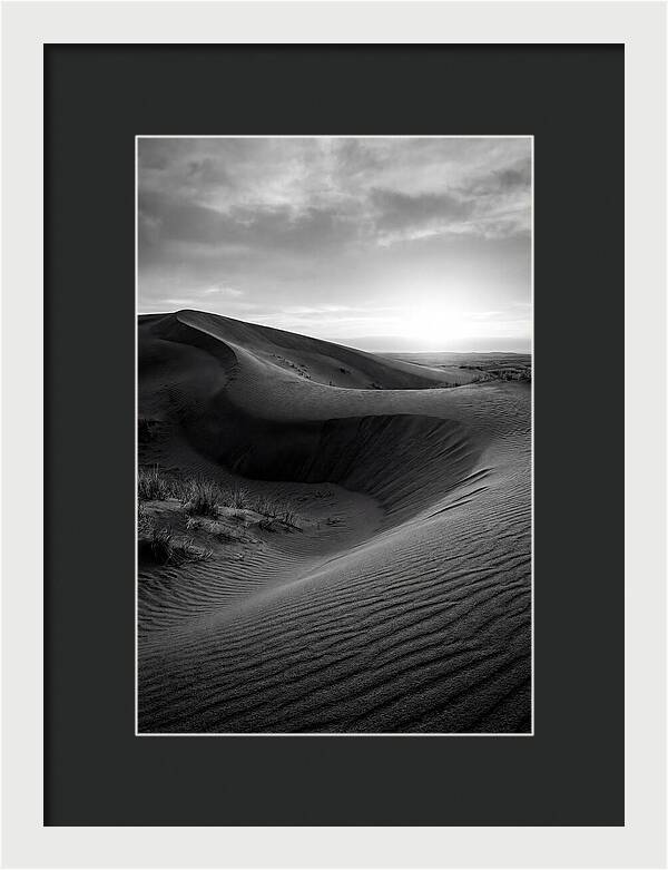 Curonian Spit Dunes At Dusk
