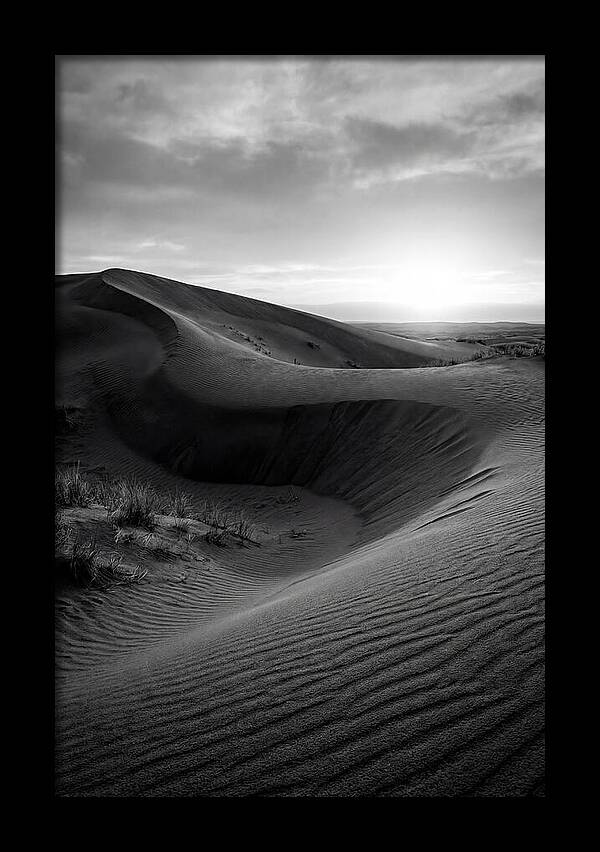 Curonian Spit Dunes At Dusk