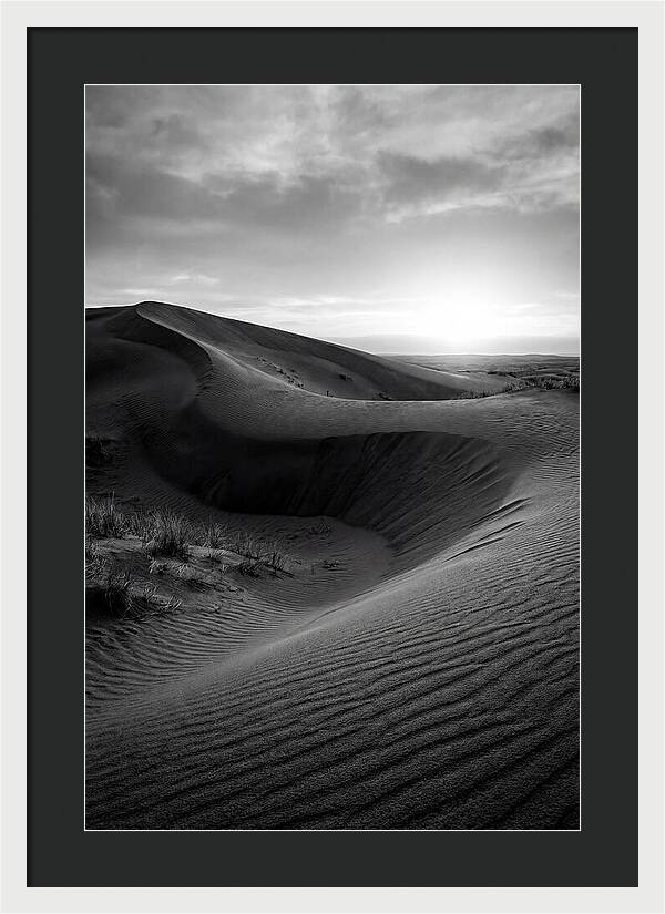 Curonian Spit Dunes At Dusk