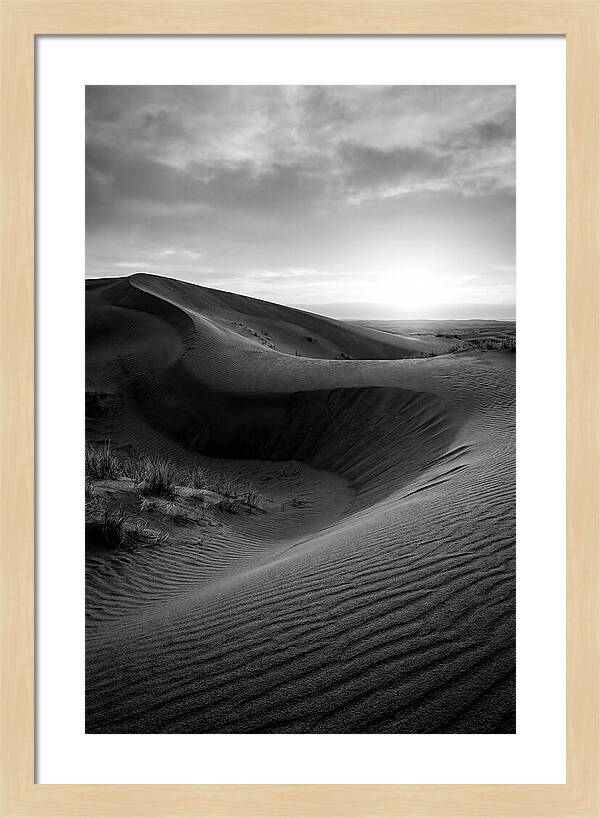 Curonian Spit Dunes At Dusk