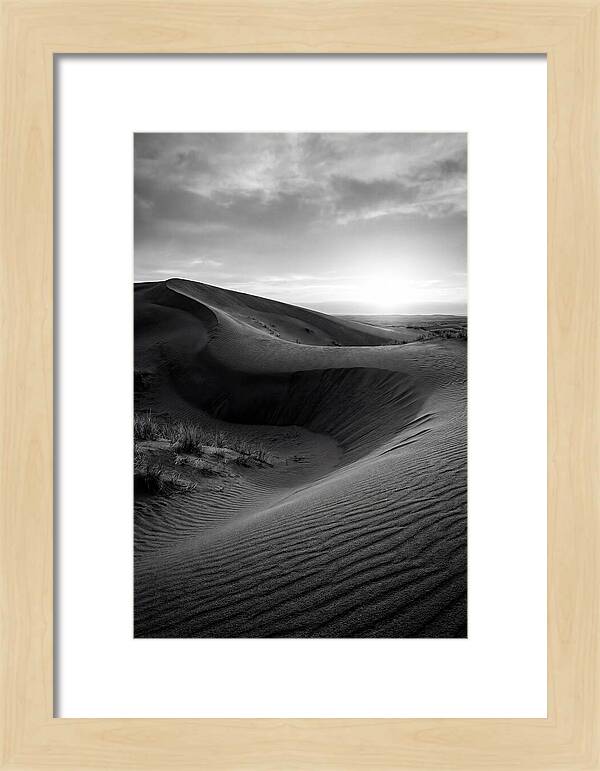 Curonian Spit Dunes At Dusk