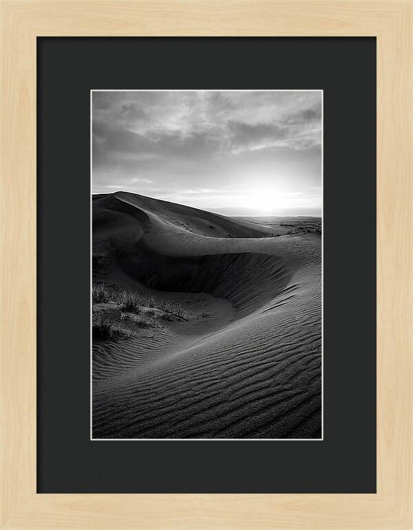 Curonian Spit Dunes At Dusk