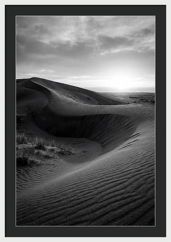Curonian Spit Dunes At Dusk