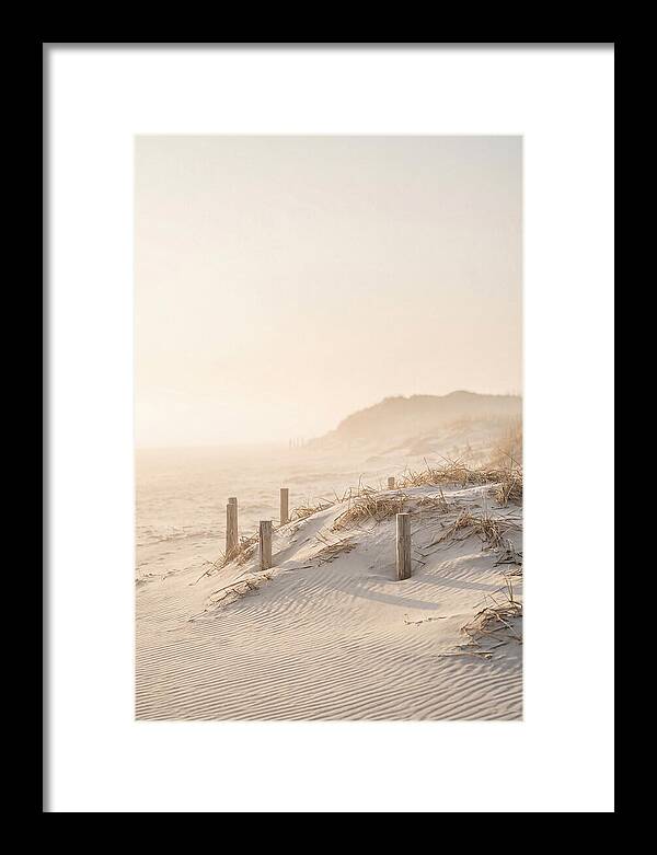 Curonian Spit Dunes At Golden Hour