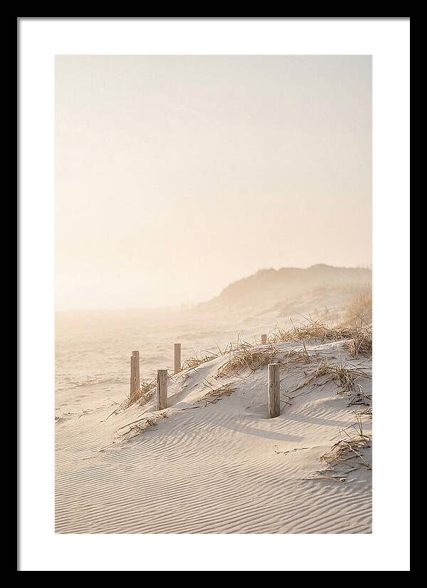 Curonian Spit Dunes At Golden Hour