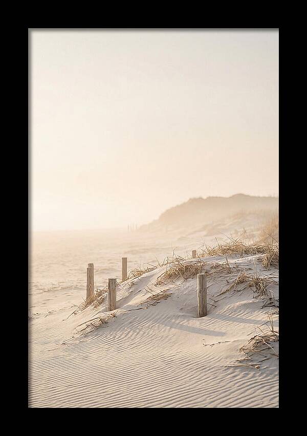 Curonian Spit Dunes At Golden Hour