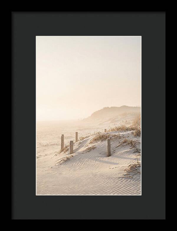 Curonian Spit Dunes At Golden Hour