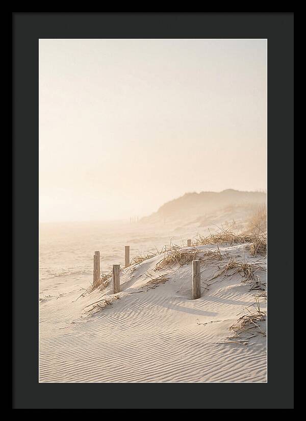 Curonian Spit Dunes At Golden Hour