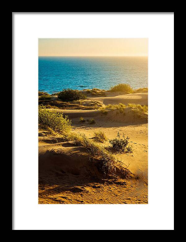 Curonian Spit Dunes At Sunset