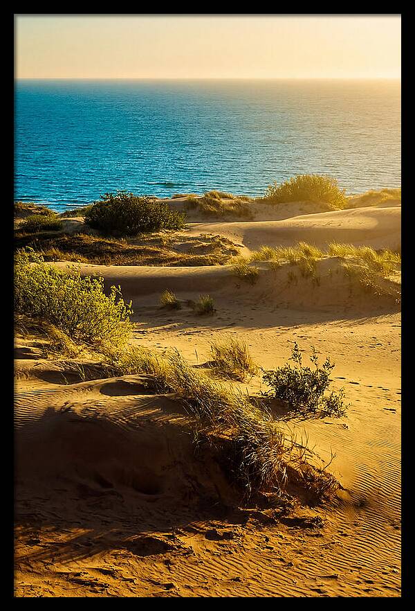 Curonian Spit Dunes At Sunset
