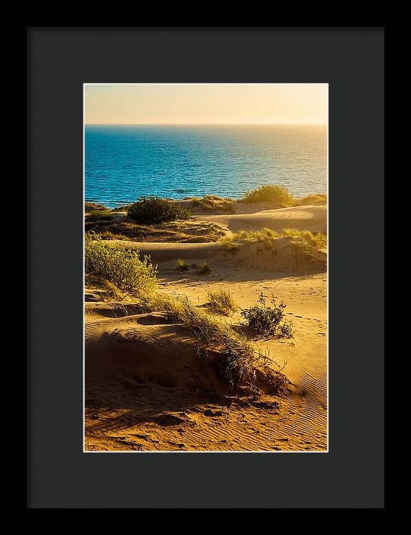 Curonian Spit Dunes At Sunset