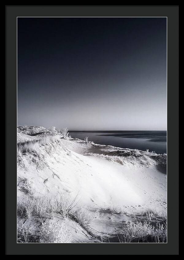 Curonian Spit Sand Dunes At Dusk
