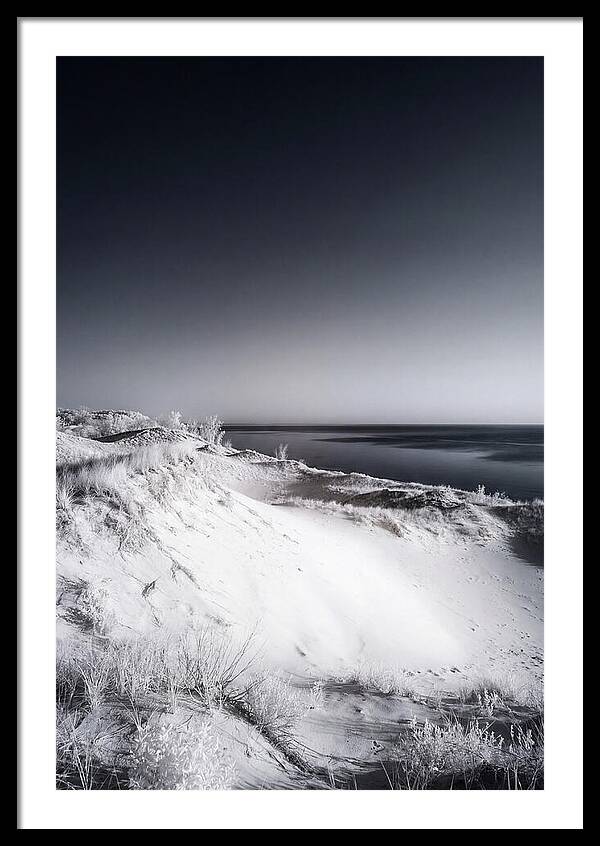 Curonian Spit Sand Dunes At Dusk