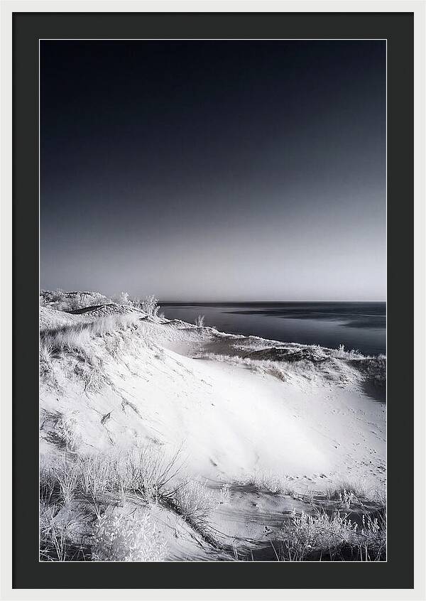 Curonian Spit Sand Dunes At Dusk
