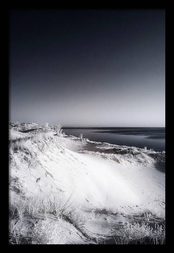 Curonian Spit Sand Dunes At Dusk