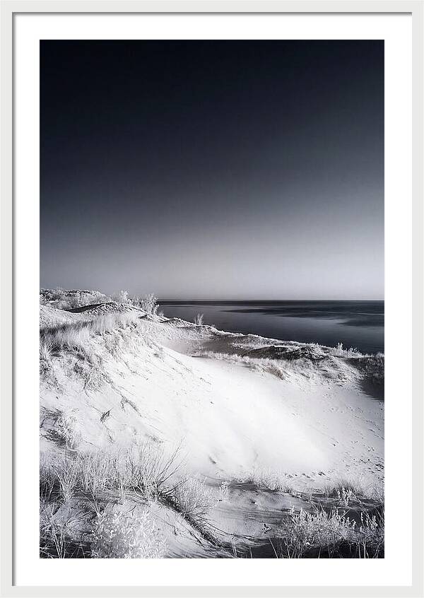 Curonian Spit Sand Dunes At Dusk