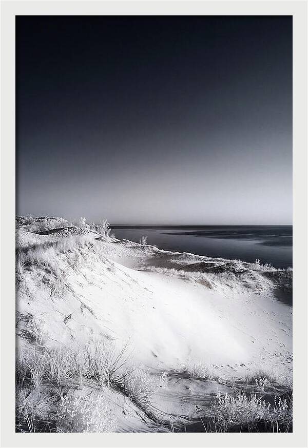 Curonian Spit Sand Dunes At Dusk