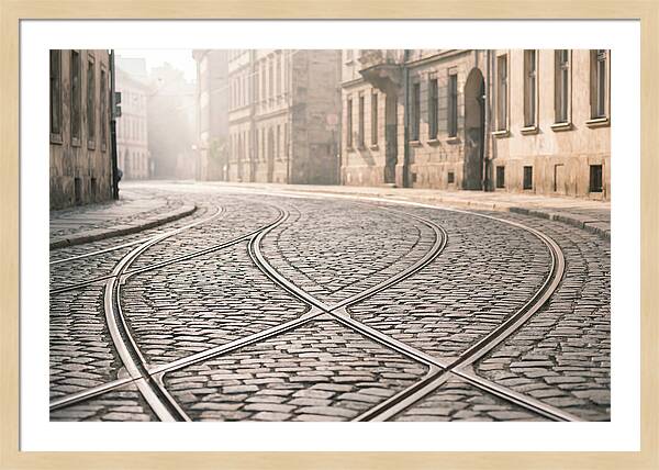 Curving Heritage Tramway Tracks