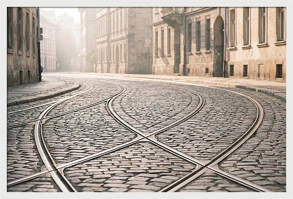 Curving Heritage Tramway Tracks