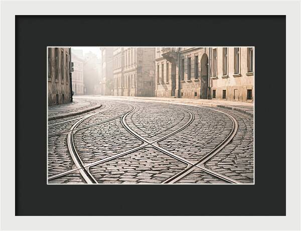 Curving Heritage Tramway Tracks