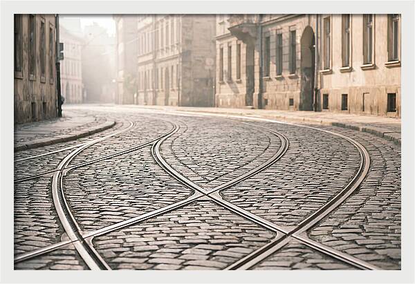 Curving Heritage Tramway Tracks