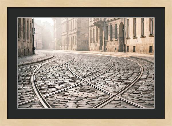 Curving Heritage Tramway Tracks
