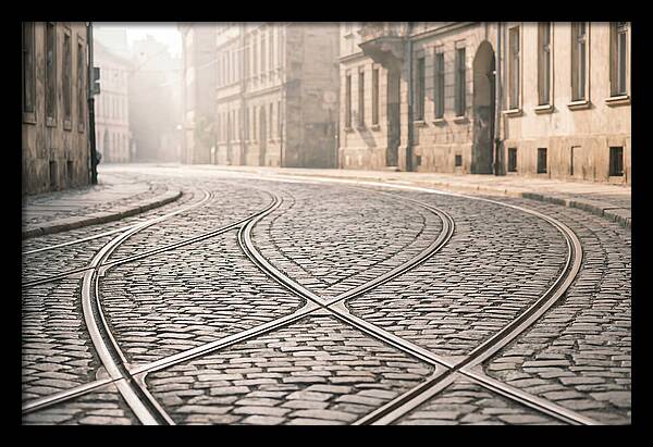 Curving Heritage Tramway Tracks