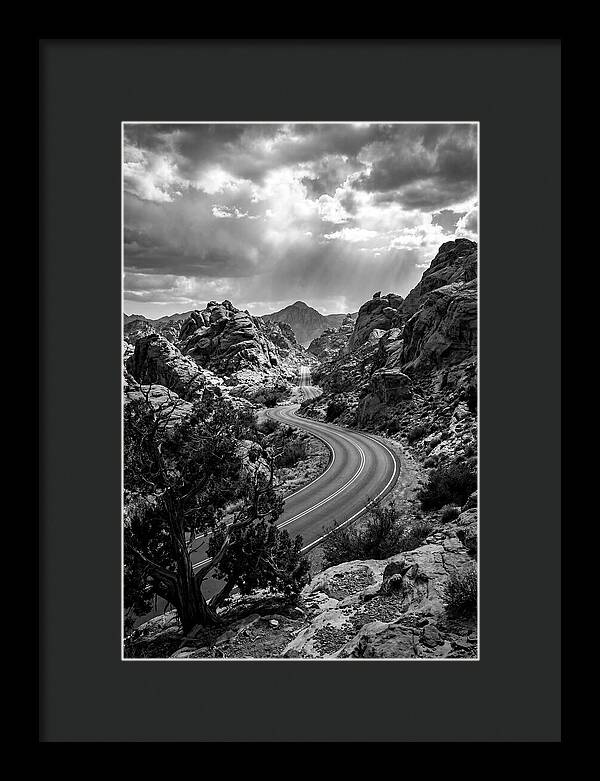 Curving Road Through Rocky Landscape