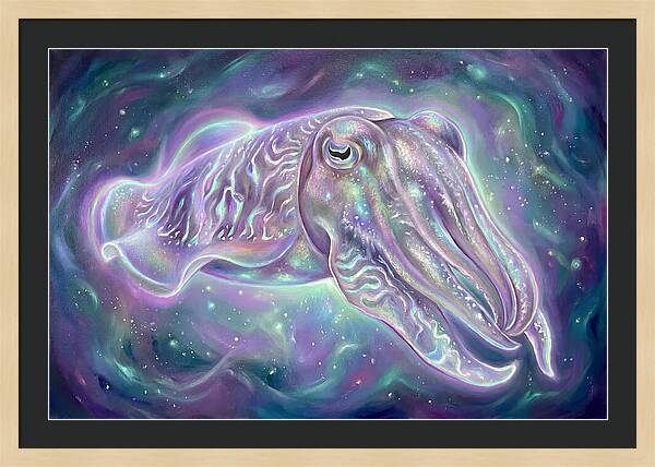 Cuttlefish In Cosmic Space