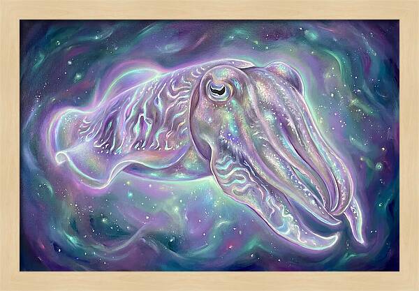 Cuttlefish In Cosmic Space