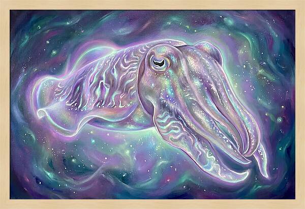 Cuttlefish In Cosmic Space