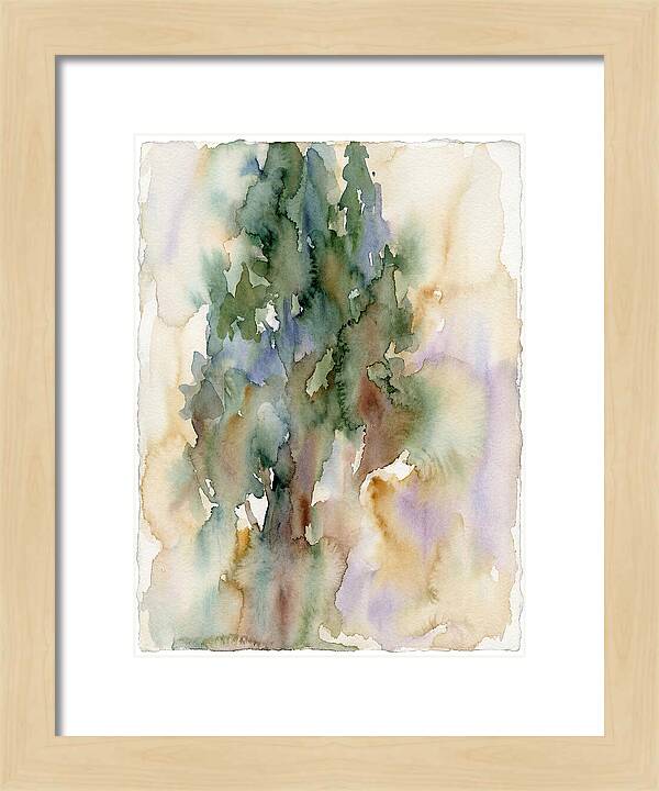 Cypress Tree Watercolor