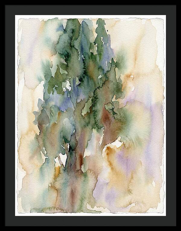 Cypress Tree Watercolor