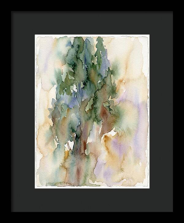 Cypress Tree Watercolor