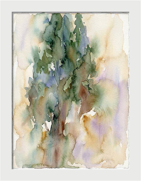 Cypress Tree Watercolor