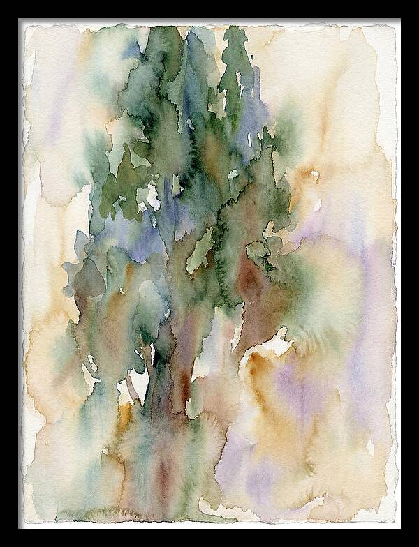 Cypress Tree Watercolor