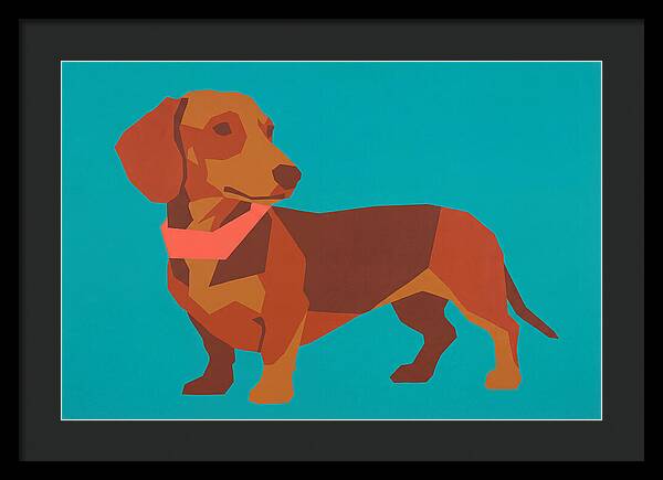 Dachshund Delight In Color