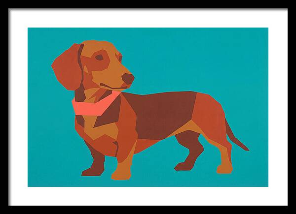 Dachshund Delight In Color