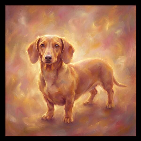 Dachshund In Glow