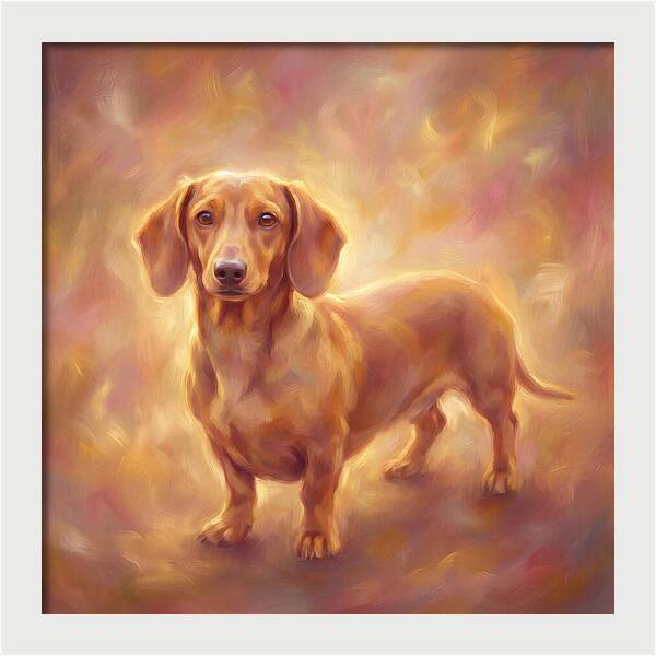 Dachshund In Glow