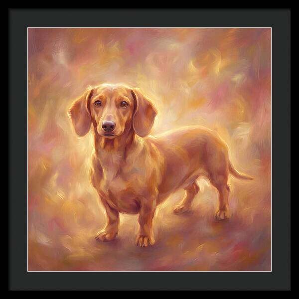 Dachshund In Glow