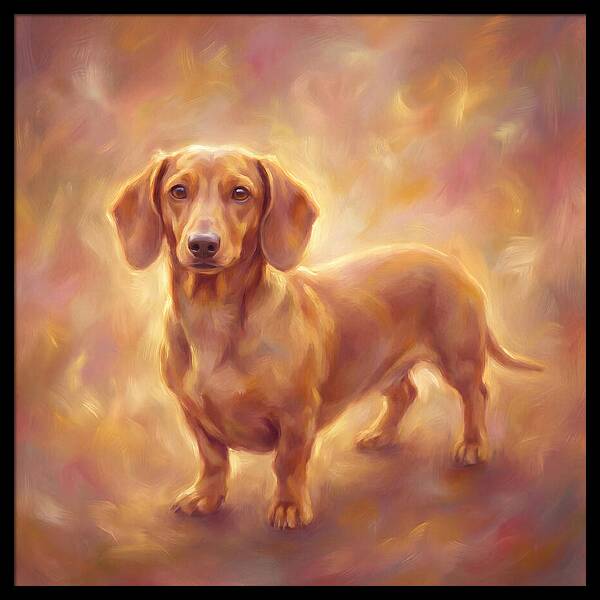 Dachshund In Glow