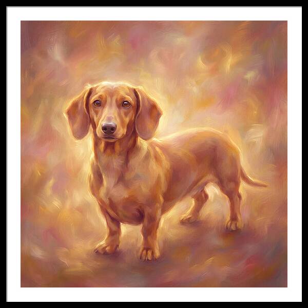 Dachshund In Glow