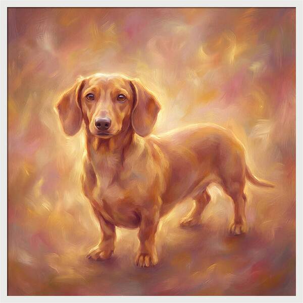 Dachshund In Glow