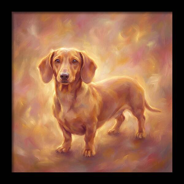 Dachshund In Glow