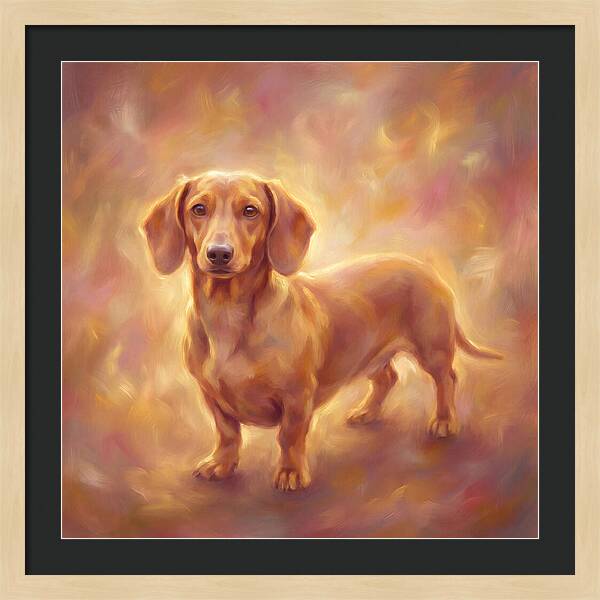 Dachshund In Glow