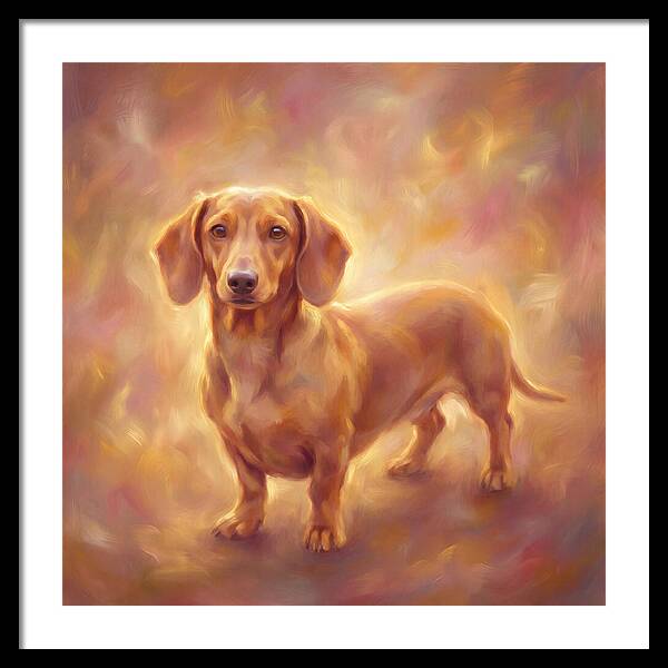 Dachshund In Glow